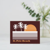 Carte postale Retro St Pete Beach (Debout devant)