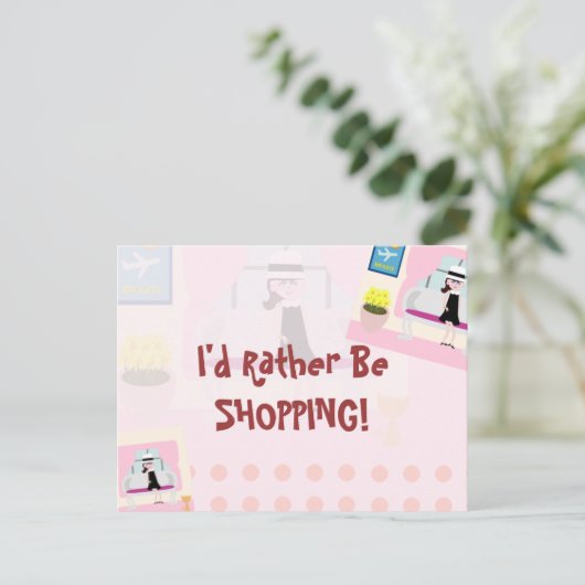 Carte Postale Retro Stephanie (Debout devant)