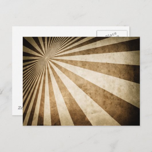 Carte Postale Rétro stripe pattern (Devant / Derrière)