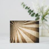 Carte Postale Rétro stripe pattern (Debout devant)