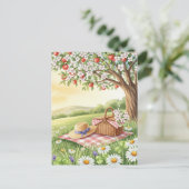 Carte Postale Rétro Summer Solstice (Debout devant)