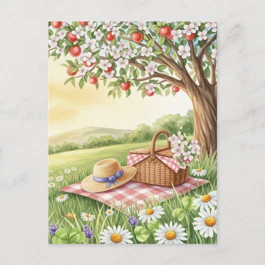 Carte Postale Rétro Summer Solstice (Devant)