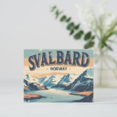 Carte Postale Retro Svalbard (Debout devant)