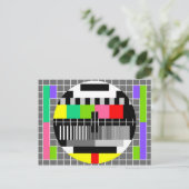 Carte postale 'Retro Television' (Debout devant)