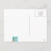 Carte postale Retro Urban Christmas Couple (Dos)