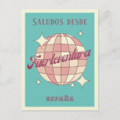 Carte Postale Rétro vacances Fuerteventura Espagne (Devant)