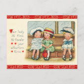 Carte postale Retro Valentine (Devant)