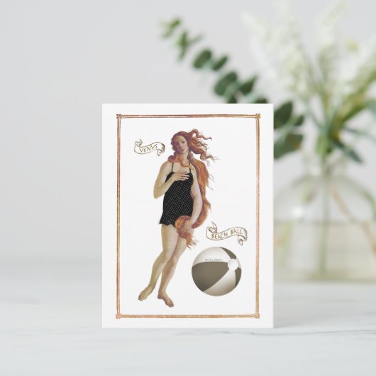 Carte postale Retro Venus (Debout devant)