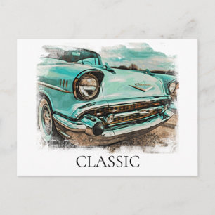 Carte Postale *~* Retro Vieux Classique Vintage Antique Peinture