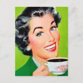 carte postale rétro vintage (Devant)