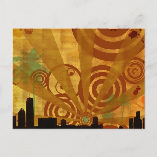 Carte Postale Retro Vintage - (Devant)