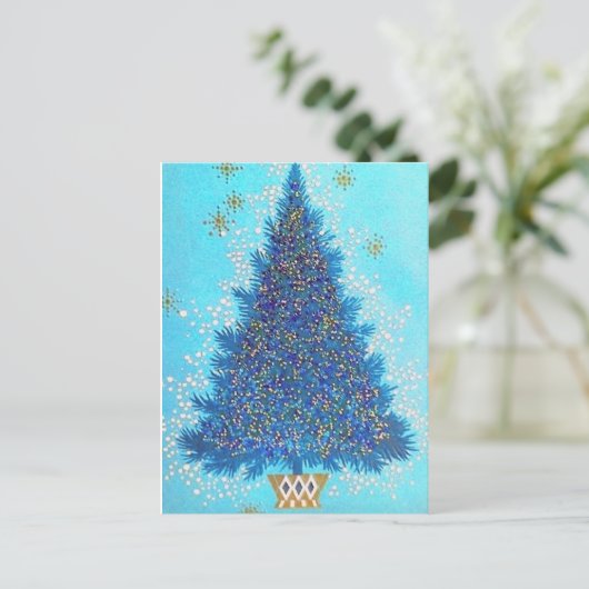 Carte postale Retro Vintage Christmas (Debout devant)