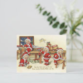 Carte postale Retro Vintage Christmas Nicks (Debout devant)
