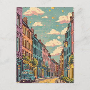 Carte Postale rétro vintage Dublin Irlande