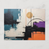 Carte postale Retro Wave Design 03 (Devant)