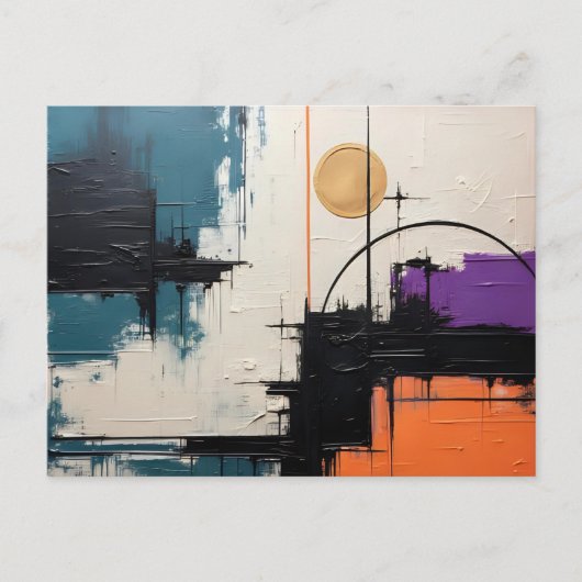 Carte postale Retro Wave Design 03 (Devant)