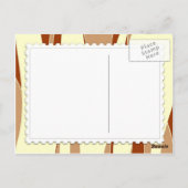 Carte Postale Rétro woman cooking Postcard (Dos)