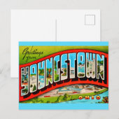 Carte postale Retro Youngstown Ohio (Devant / Derrière)