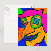 Carte Postale rétrofunk (Devant / Derrière)