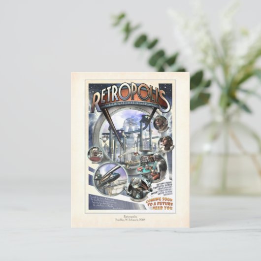 Carte postale Retropolis (Debout devant)