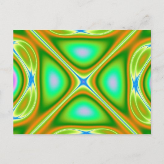 Carte postale Retrororange (Devant)