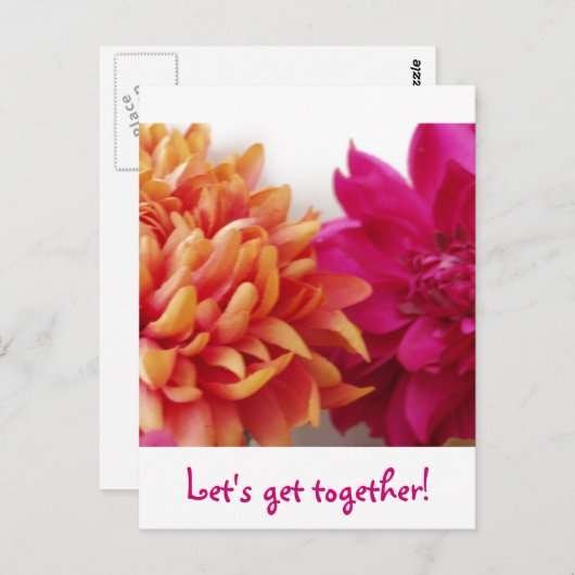 Carte Postale Retrouvons-nous ! (Devant / Derrière)