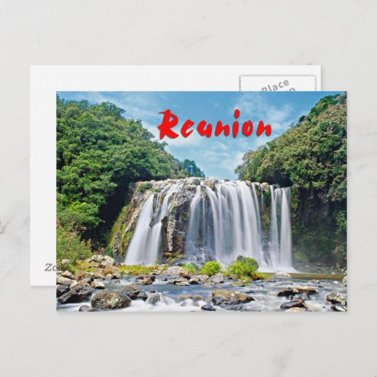 Carte Postale Réunion (Devant / Derrière)