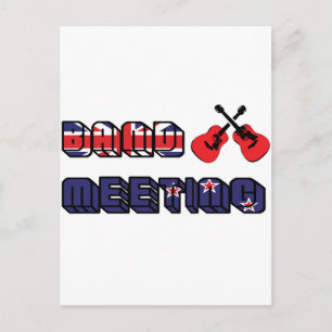 Carte Postale Réunion de bande Murray