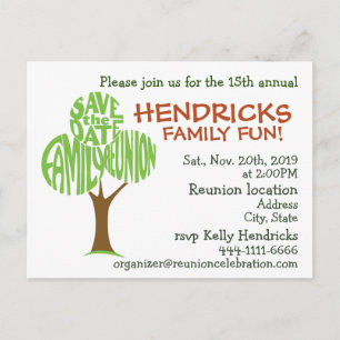 Carte Postale Réunion de famille