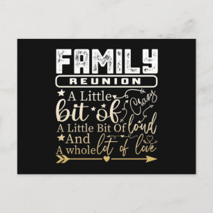 Carte Postale Réunion de famille Un peu de folie