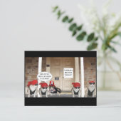 CARTE POSTALE RÉUNION DE TOWNHALL (Debout devant)