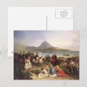 Carte Postale Réunion Entre Le Général Nicolas Joseph Maison (Devant / Derrière)