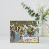 Carte Postale Réunion familiale de Frédéric Bazille Sauvez la da (Debout devant)