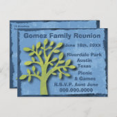 Carte Postale Réunion familiale moderne (Devant / Derrière)