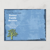 Carte Postale Réunion familiale moderne (Dos)