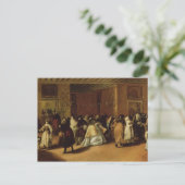 Carte Postale Réunion masquée (Debout devant)