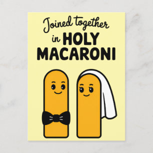 Carte Postale Réunis Dans de Drôle de Macaroni Saint