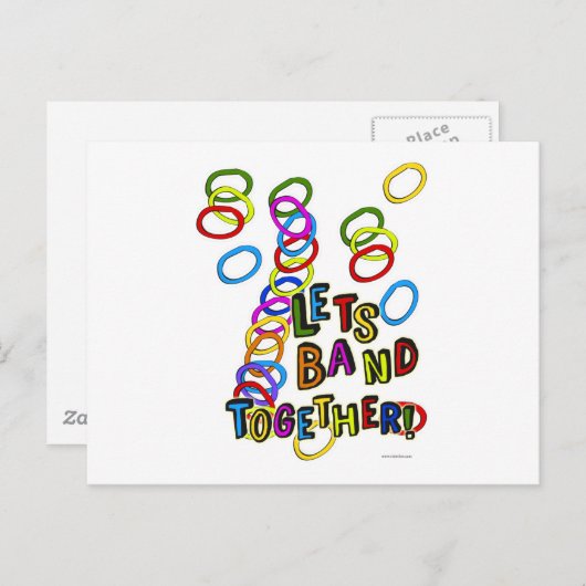 Carte Postale Réunissons (Devant / Derrière)