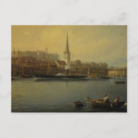 Carte Postale Reval des années 1850 (Devant)