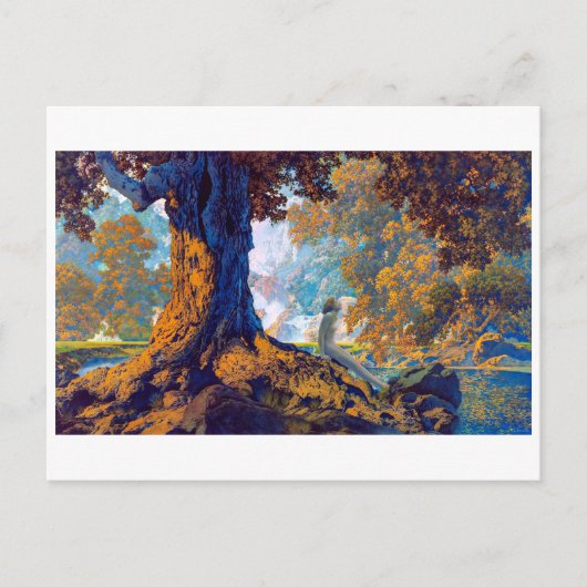 Carte Postale Rêvant | Maxfield Parrish | (Devant)
