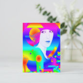 Carte Postale Rêve couleur Abstrait (Debout devant)