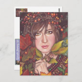 Carte Postale Rêve d'automne (Devant / Derrière)