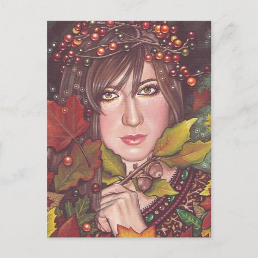 Carte Postale Rêve d'automne (Devant)