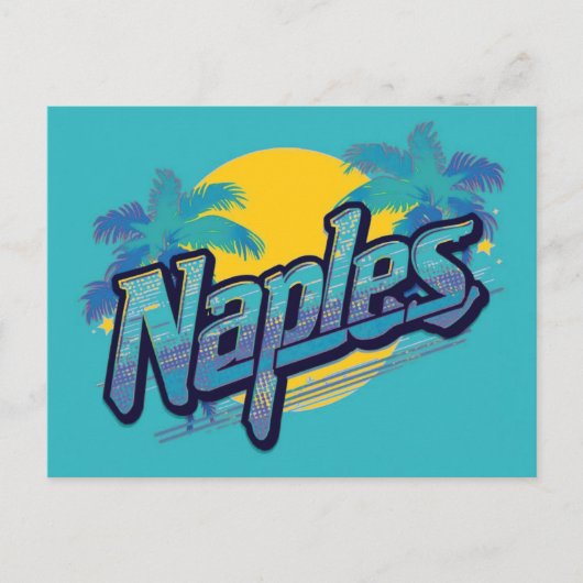 Carte Postale rêve de Naples (Devant)
