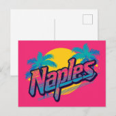 Carte Postale rêve de Naples (Devant / Derrière)
