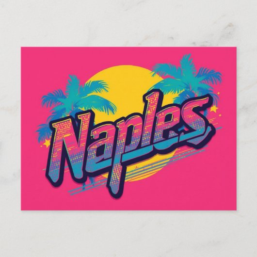 Carte Postale rêve de Naples (Devant)