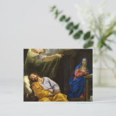 Carte Postale Rêve de Saint Joseph par Philippe de Champaigne (Debout devant)