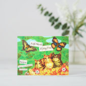 Carte Postale Rêve De Vol - Vintage (Debout devant)