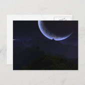 Carte postale rêve des astronautes (Devant / Derrière)