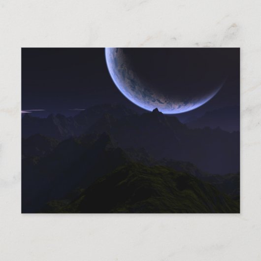 Carte postale rêve des astronautes (Devant)